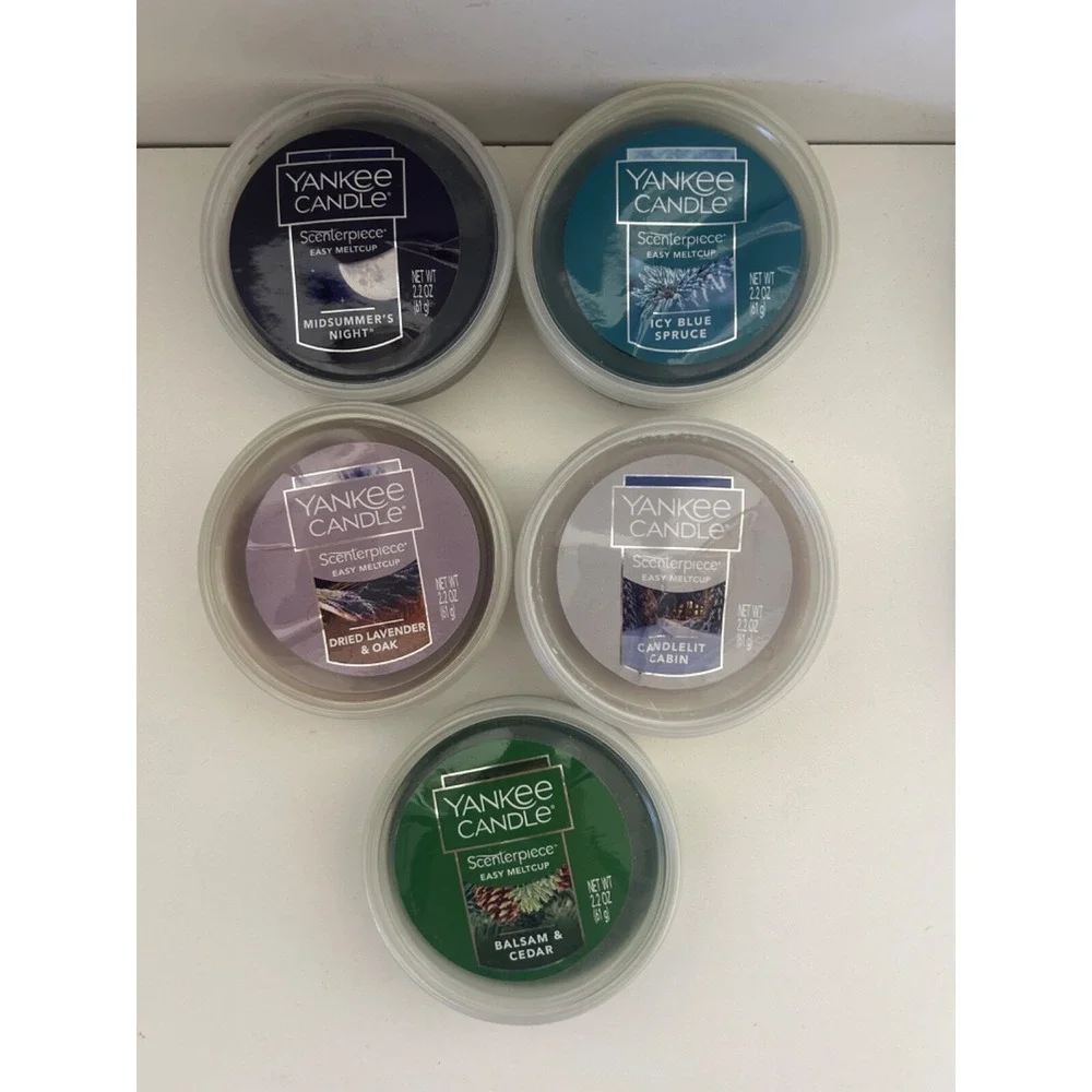 Yankee Candle Scenterpiece Easy Melt Cup 2.2 oz Lot of 10 Different Scents
